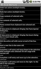 MS-Excel Shortcuts截图2