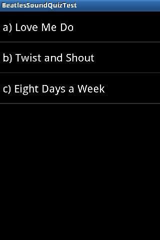 Beatles SoundQuiz截图2