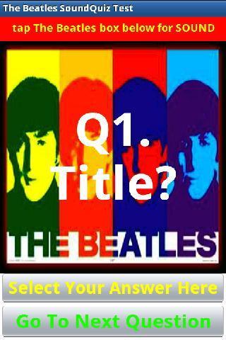 Beatles SoundQuiz截图3