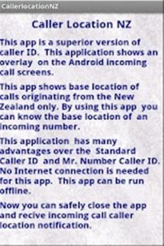Caller Location New Zealand截图1