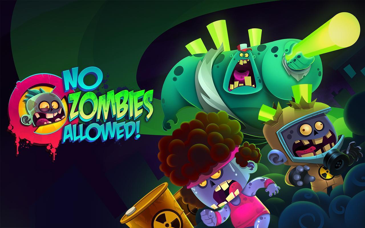 No Zombies Allowed Wallpaper截图1