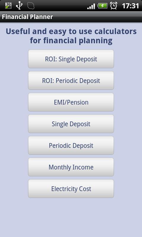 Financial Planner截图5