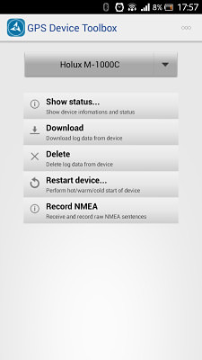 GPS Device Toolbox截图7