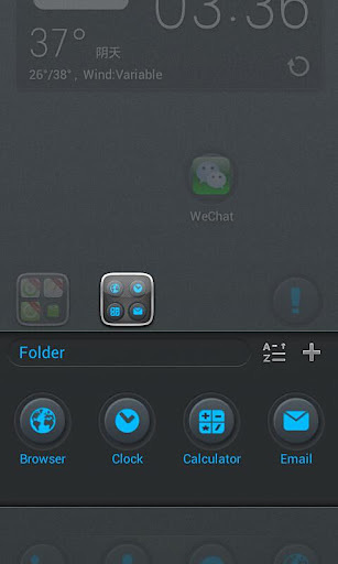 ZBLABLU GO Getjar Theme截图3