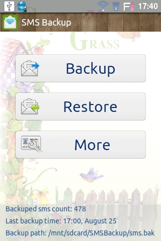 短信备份SMS Backuper截图2