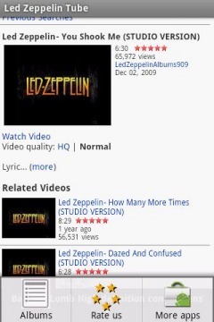 LedZeppelinTube Free 1.0.1截图1