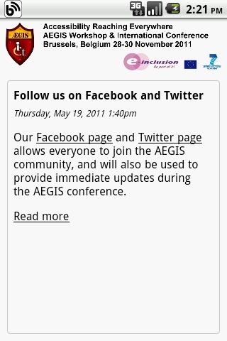 AEGIS Conf. App截图3