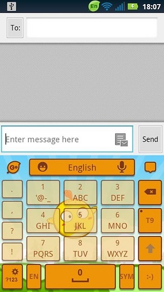 GO输入法小鸡快跑主题截图4
