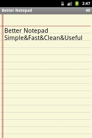 Better Notepad截图2