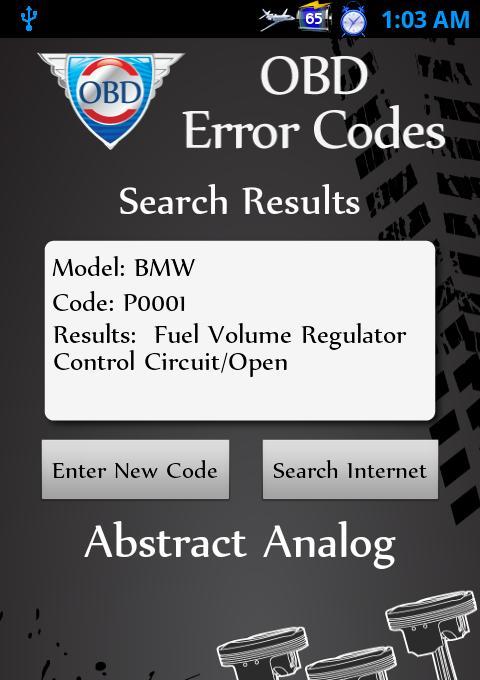 OBD Error Codes截图2