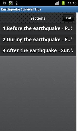 Earthquake Survival Tips截图3