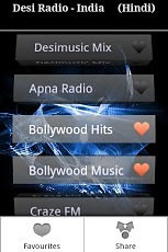 Desi Radio- Hindi,Tamil,Telugu截图2