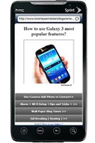 如何使用Galaxy s3截图3