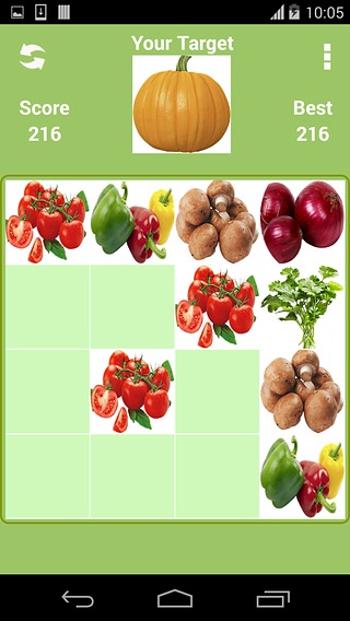 2048 Vegetable截图2