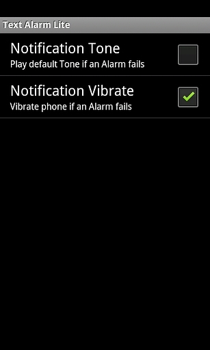 Text Alarm Lite截图1