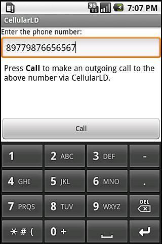 CellularLD - 国际拨号截图2