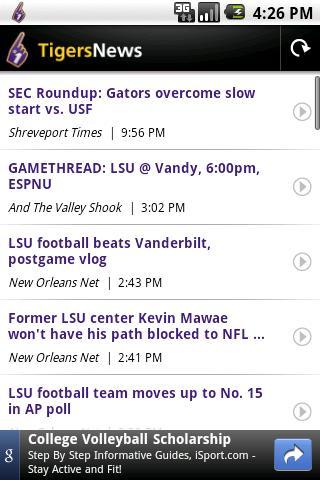 LSU Tigers News截图1