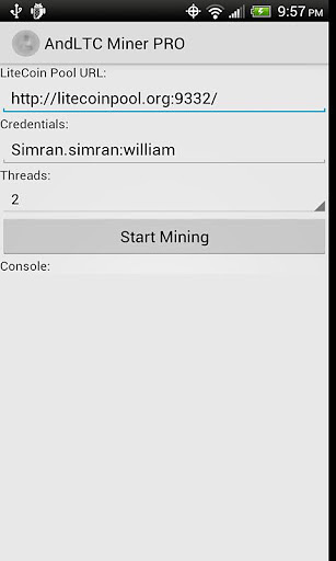 AndLTC Miner截图1