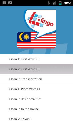 L-Lingo Learn Malay Free截图1