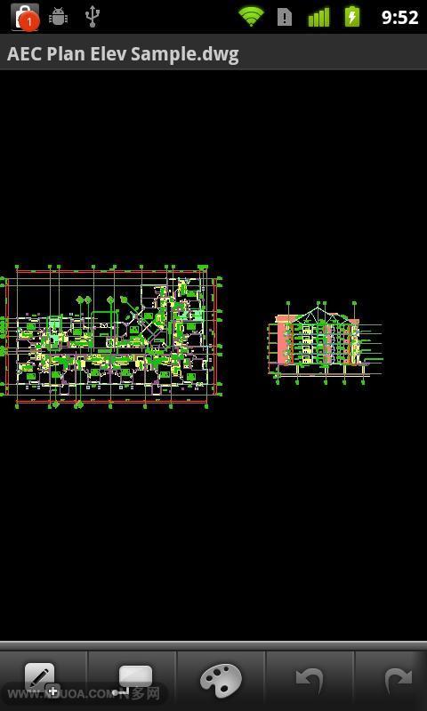 AutoCAD WS 绘图工具截图4