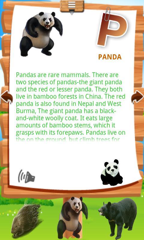 My First Grade Animals Charts截图2