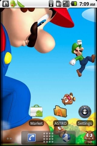 Super Mario Livewall截图1