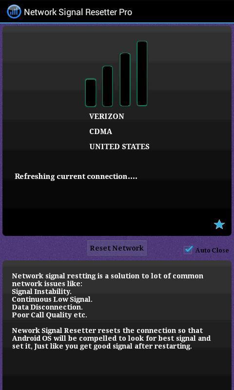 Network Signal Resetter Free截图3