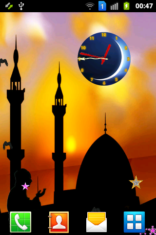 Ramadan Moon Clock截图5