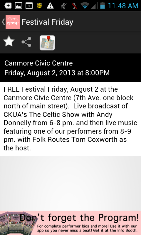 Canmore Folk Music Festival截图4