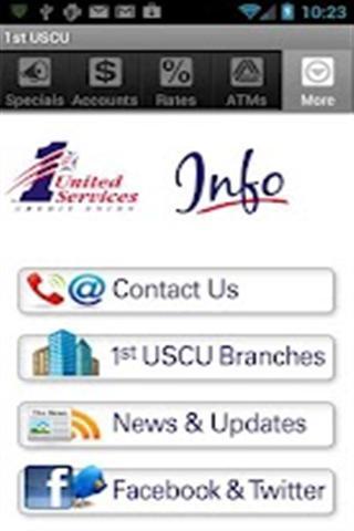 1st United Services CU截图1