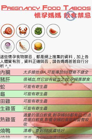 怀孕妈妈饮食禁忌截图4