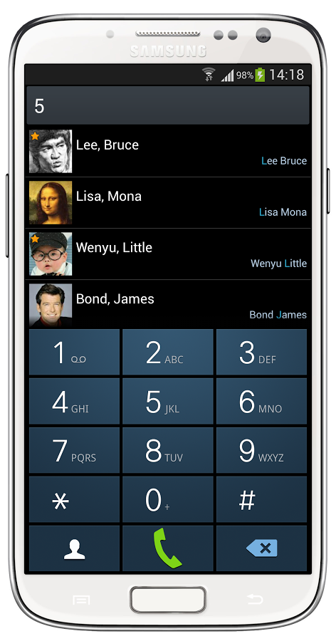 ExDialer SGS4 Theme截图1