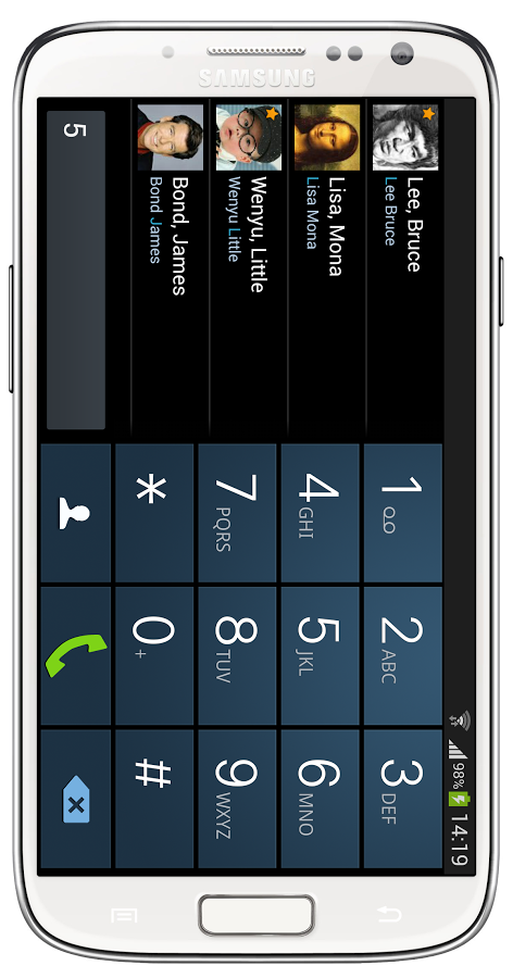 ExDialer SGS4 Theme截图4