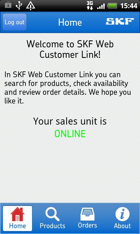 SKF Web Customer Link截图2