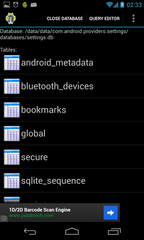 sqlite Database Editor截图5