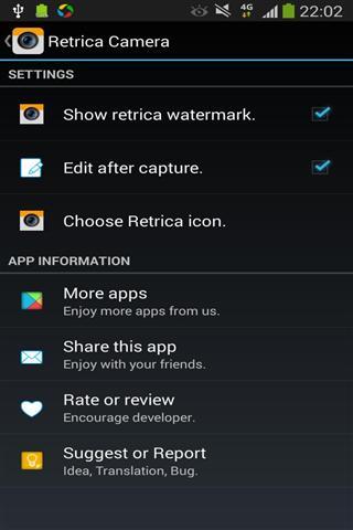 Retrica相机截图1