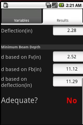 Wood Joist Calculator截图2