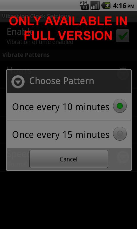 Vibration Clock Free截图3