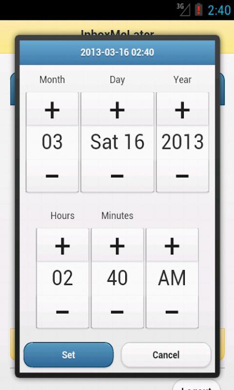 Inbox Me Later截图2