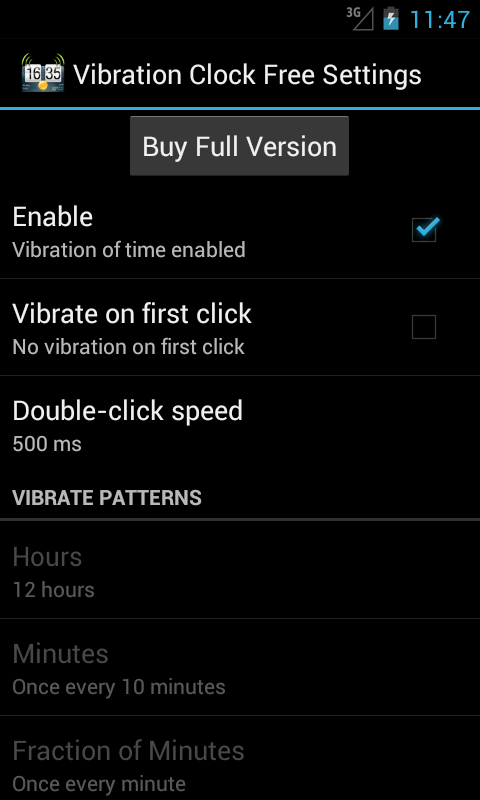Vibration Clock Free截图1