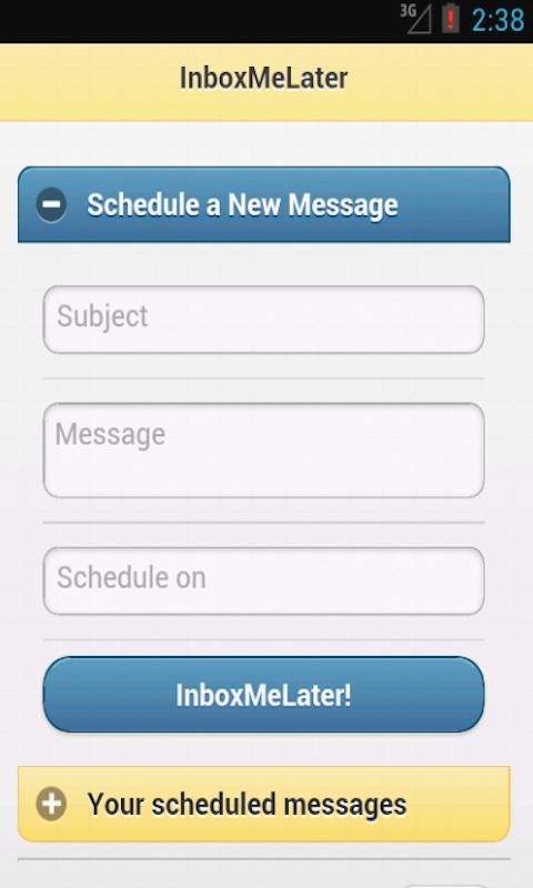 Inbox Me Later截图1