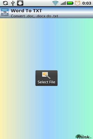 Convert Word To TXT截图2
