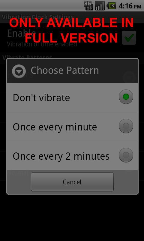Vibration Clock Free截图4