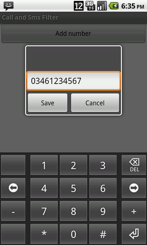 Calls and SMS Filter截图2