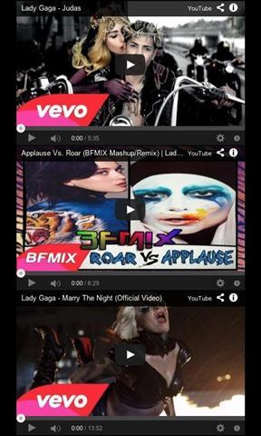 Lady Gaga的音乐视频截图1