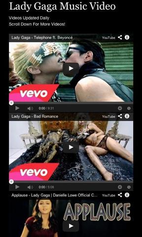 Lady Gaga的音乐视频截图2