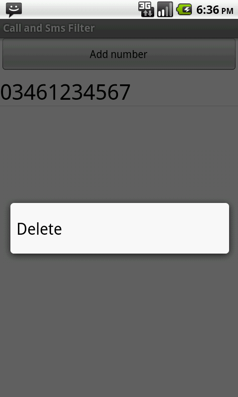 Calls and SMS Filter截图4