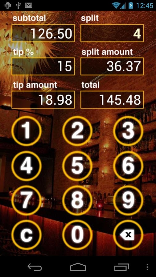 Shiny Tip Calculator截图2