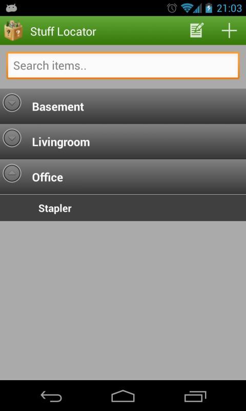 Stuff Locator截图1