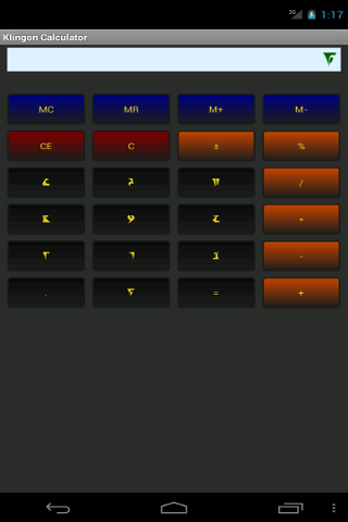 Klingon Calculator截图2